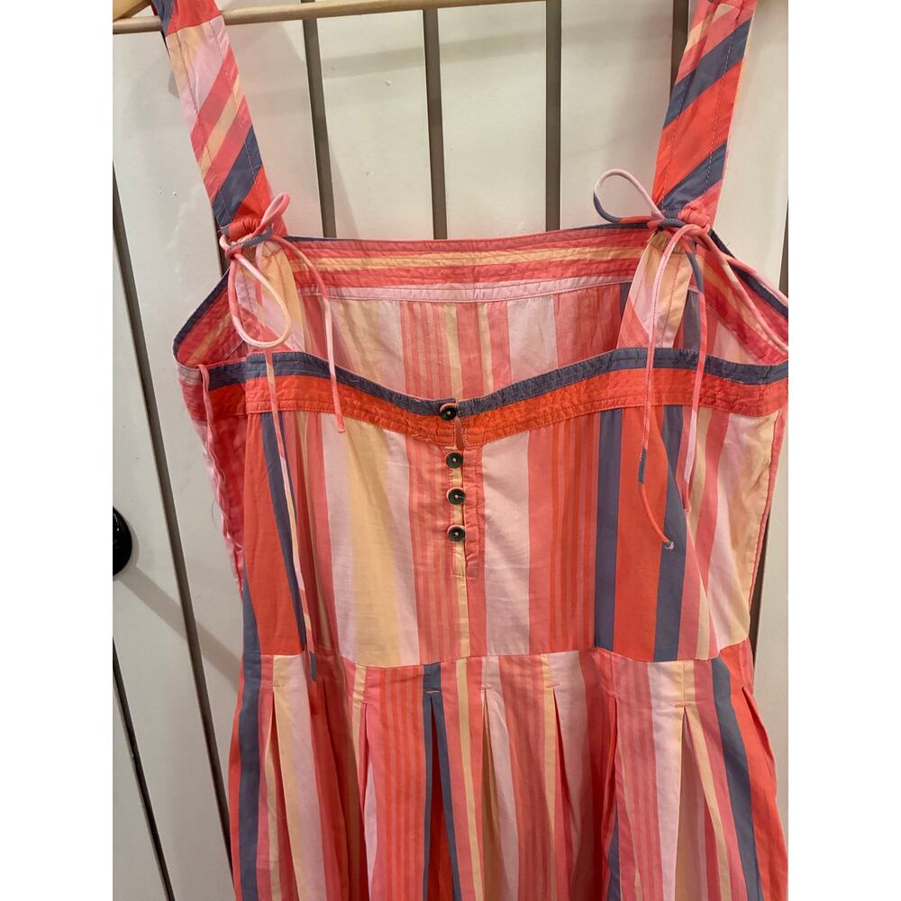 Free People Primavera Striped Dress Size L - Picture 6 of 10